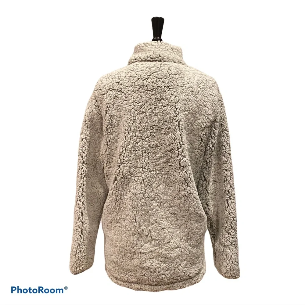 NEW Baltics Sherpa Quarter Zip Pullover Size M - Picture 4 of 7
